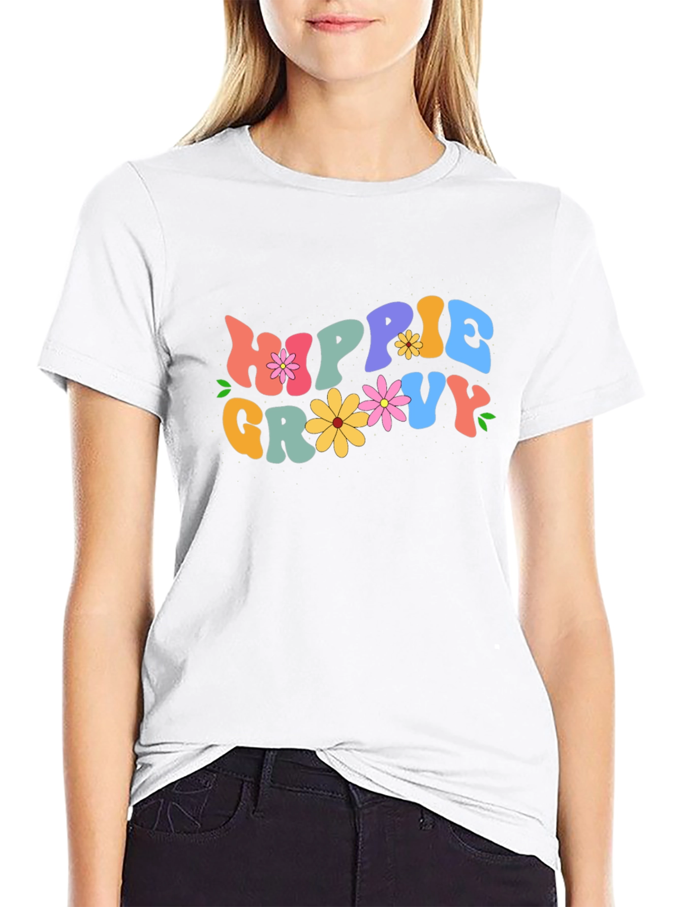Hippie Groovy Graphic Tee