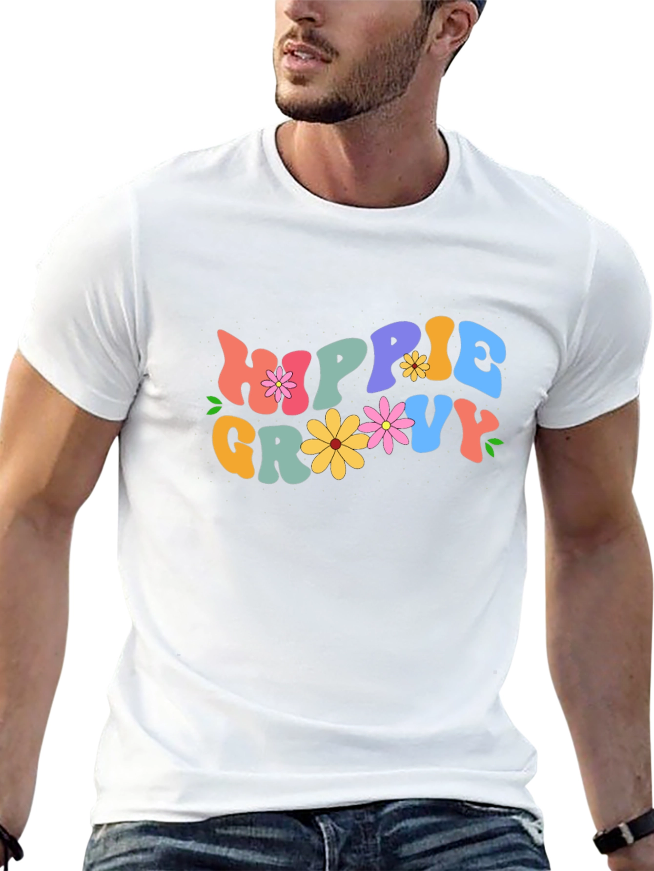 Hippie Groovy Graphic Tee