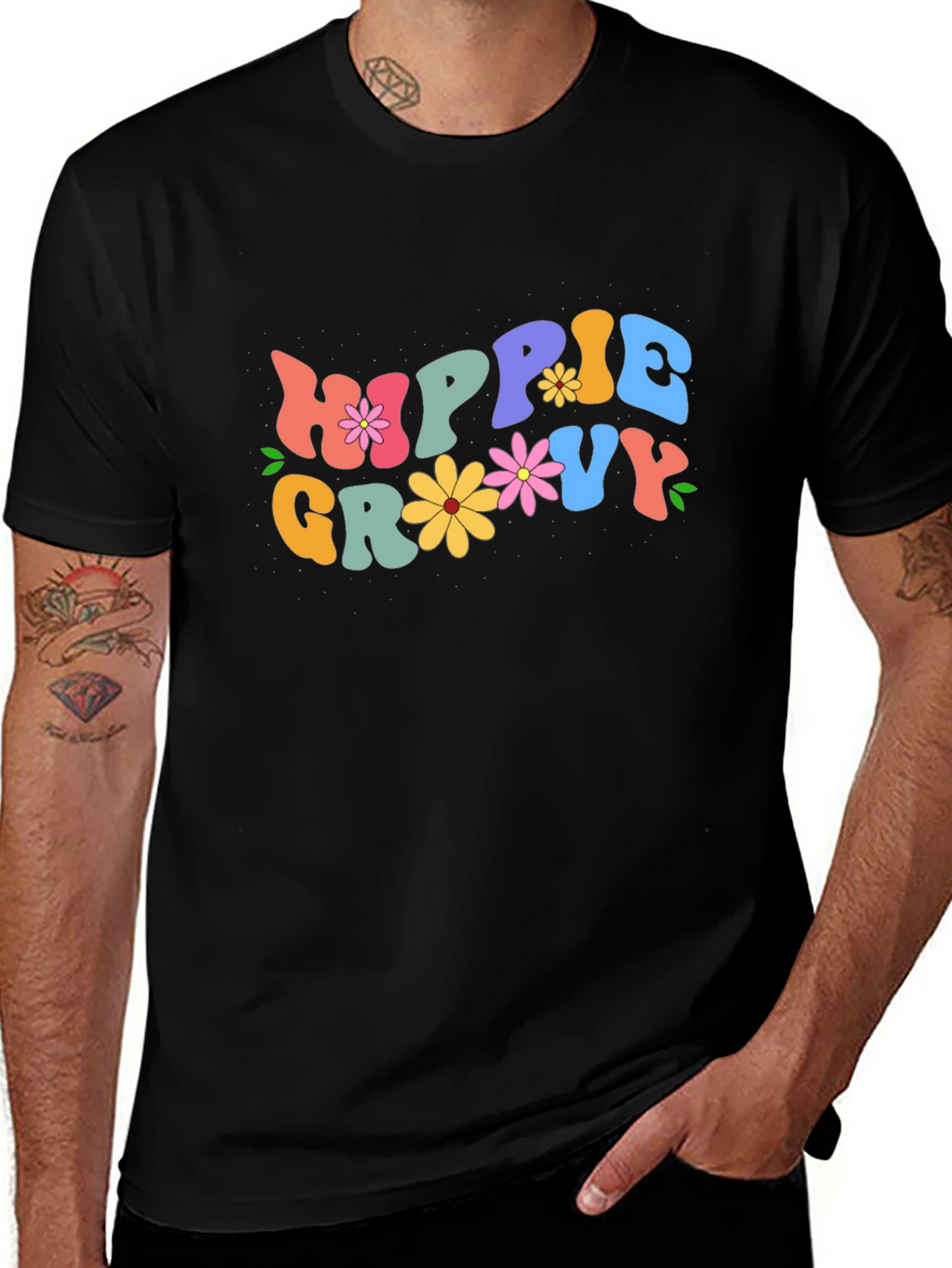 Hippie Groovy Graphic Tee