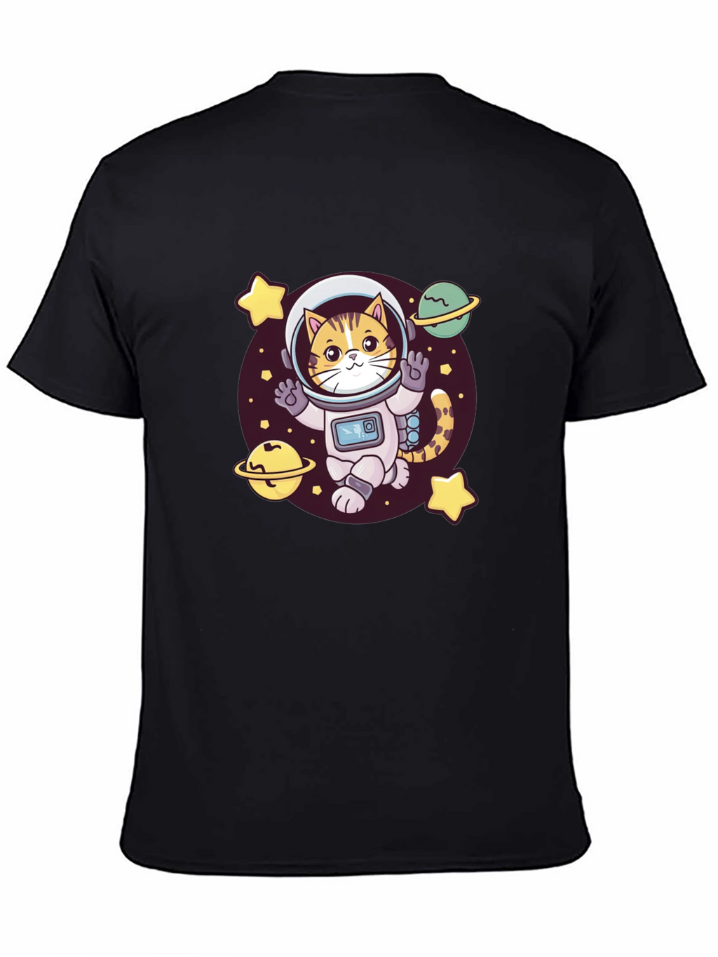 Astronaut Cat T-Shirt - Space Kitty Tee