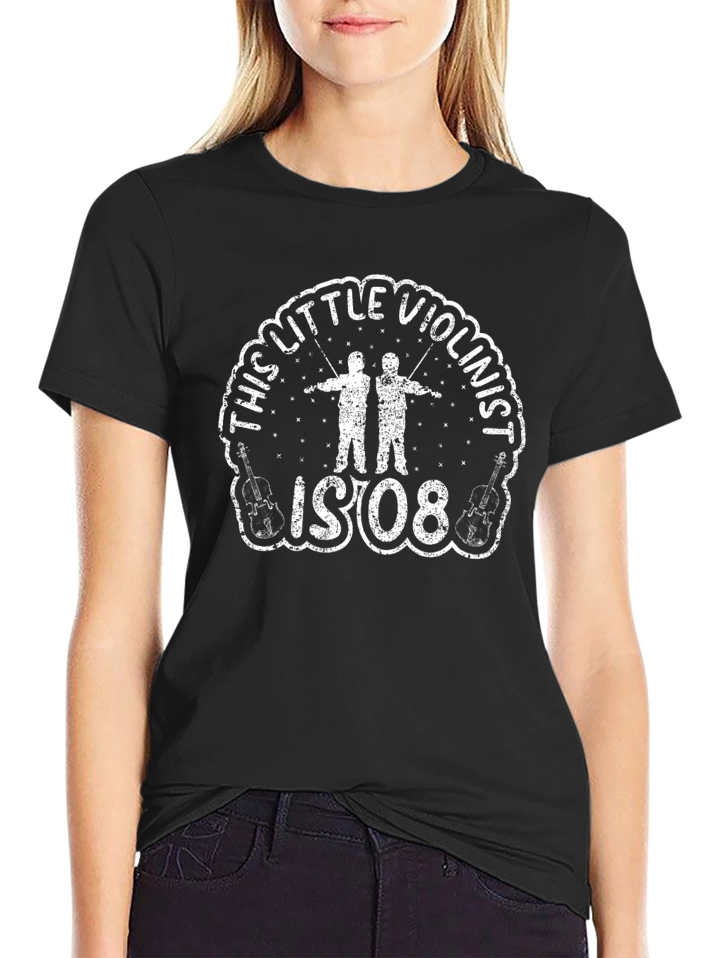 Little Violinist Birthday T-Shirt