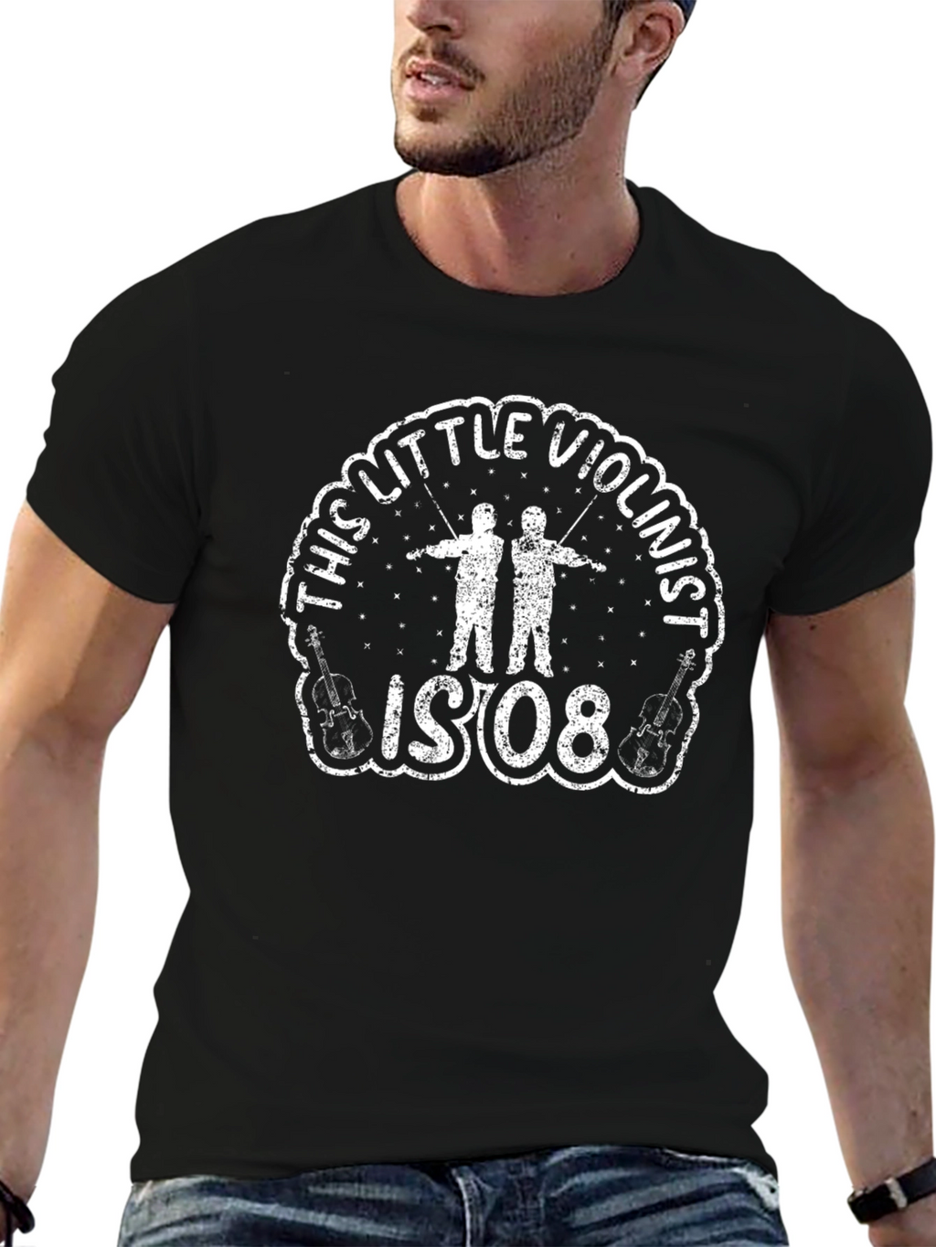 Little Violinist Birthday T-Shirt