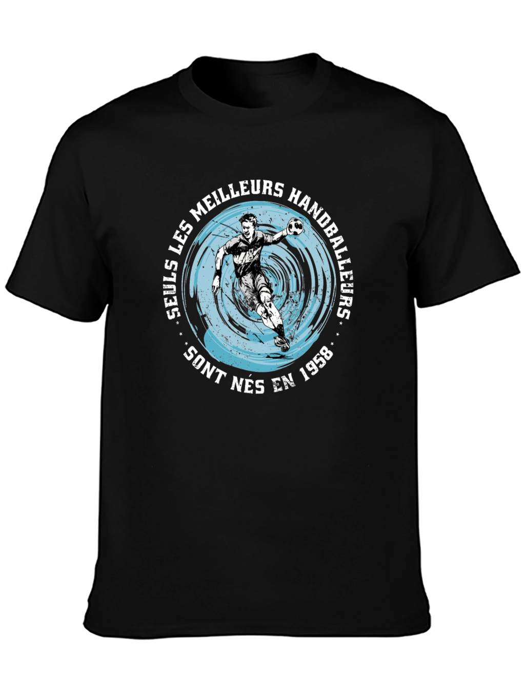 Handball Player Graphic T-Shirt - Born in 1958