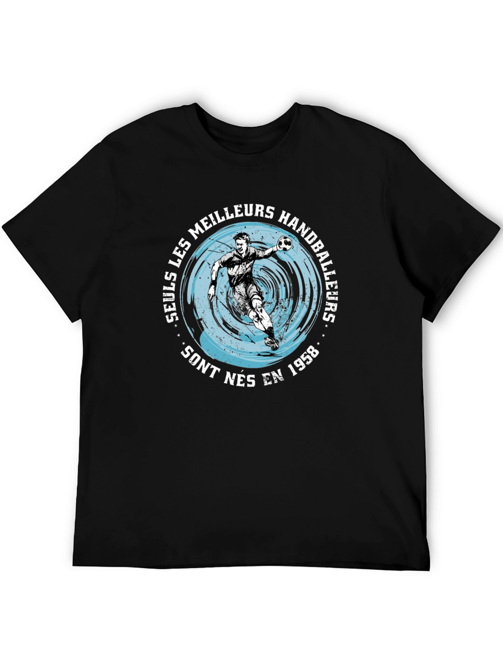 Handball Player Graphic T-Shirt - Born in 1958