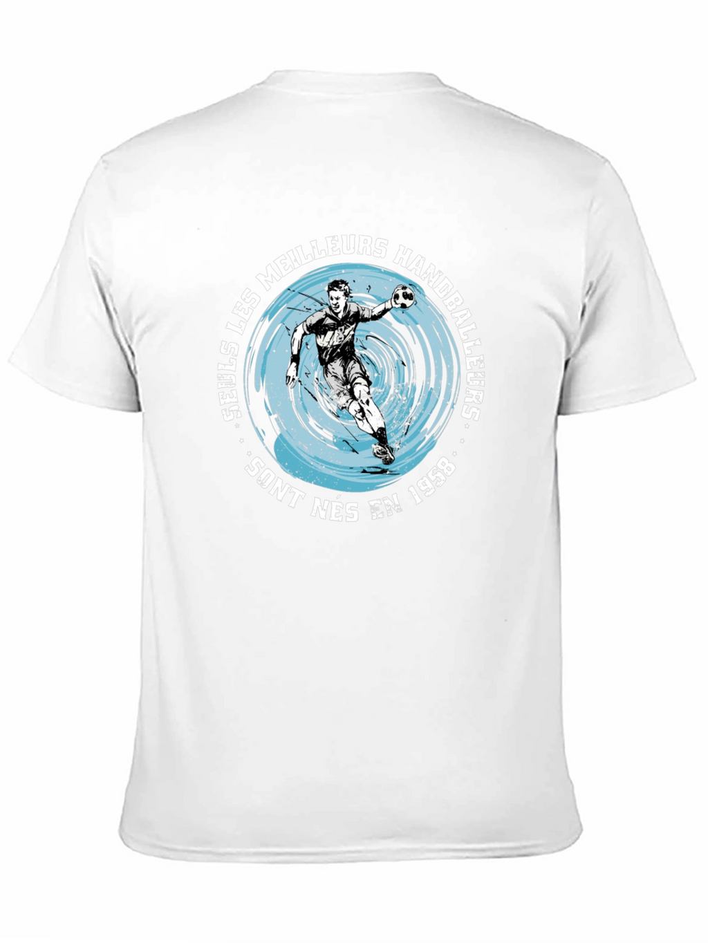 Handball Player Graphic T-Shirt - Born in 1958