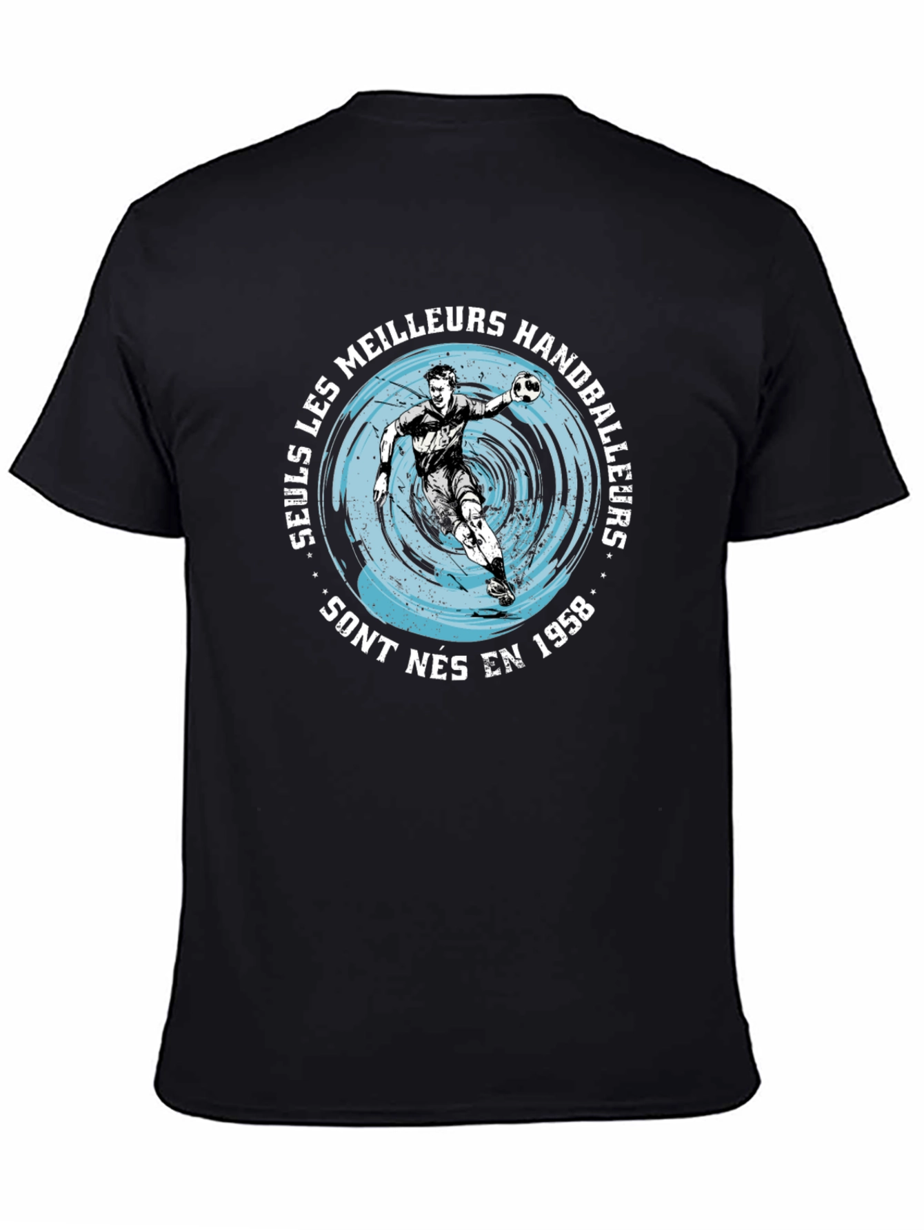 Handball Player Graphic T-Shirt - Born in 1958