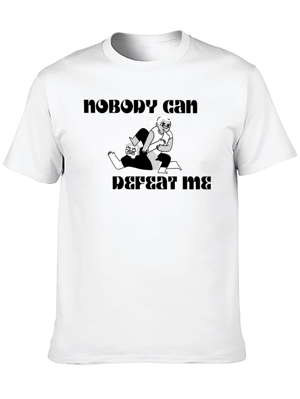 Nobody Can Defeat Me Graphic Tee
