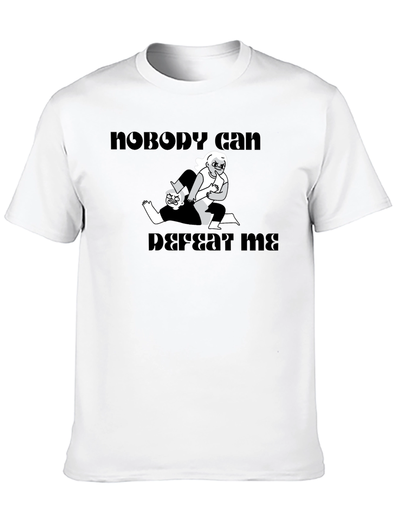 Nobody Can Defeat Me Graphic Tee