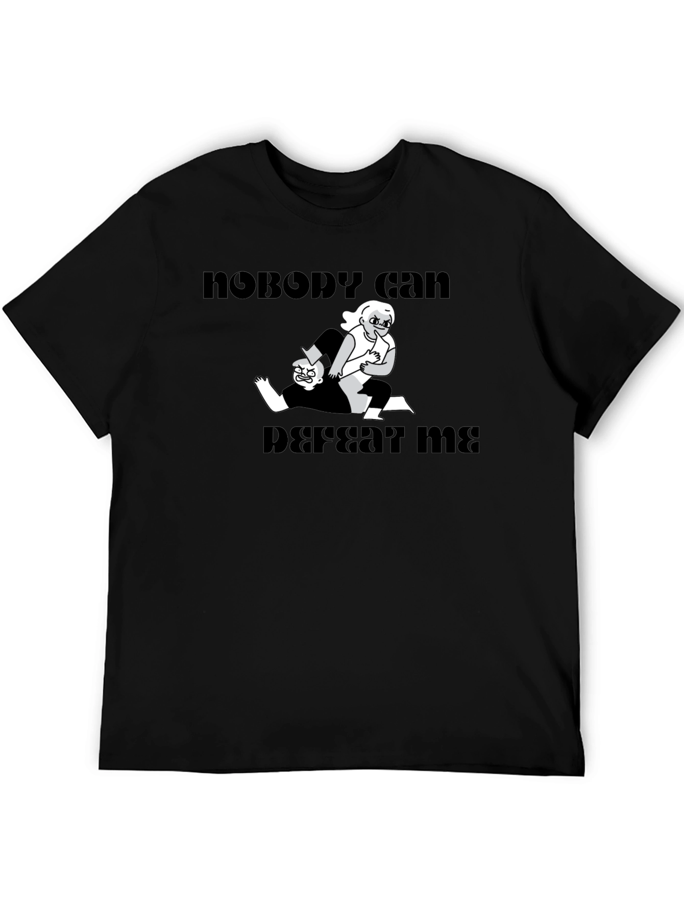 Nobody Can Defeat Me Graphic Tee