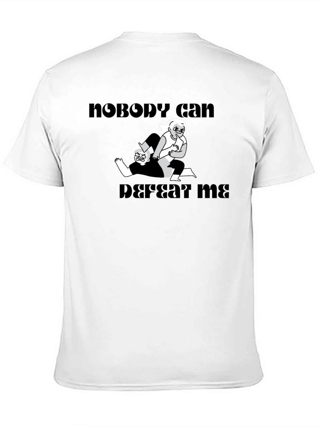 Nobody Can Defeat Me Graphic Tee