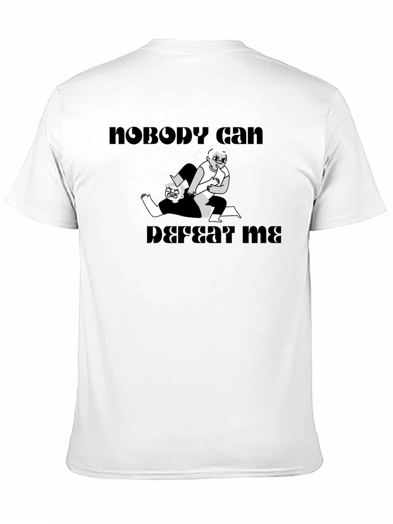 Nobody Can Defeat Me Graphic Tee