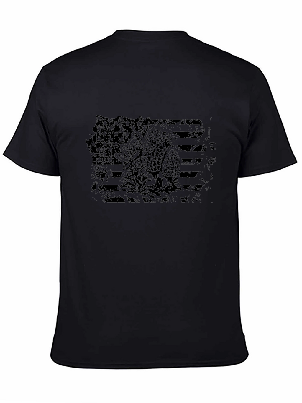 American Flag Morels Graphic T-Shirt
