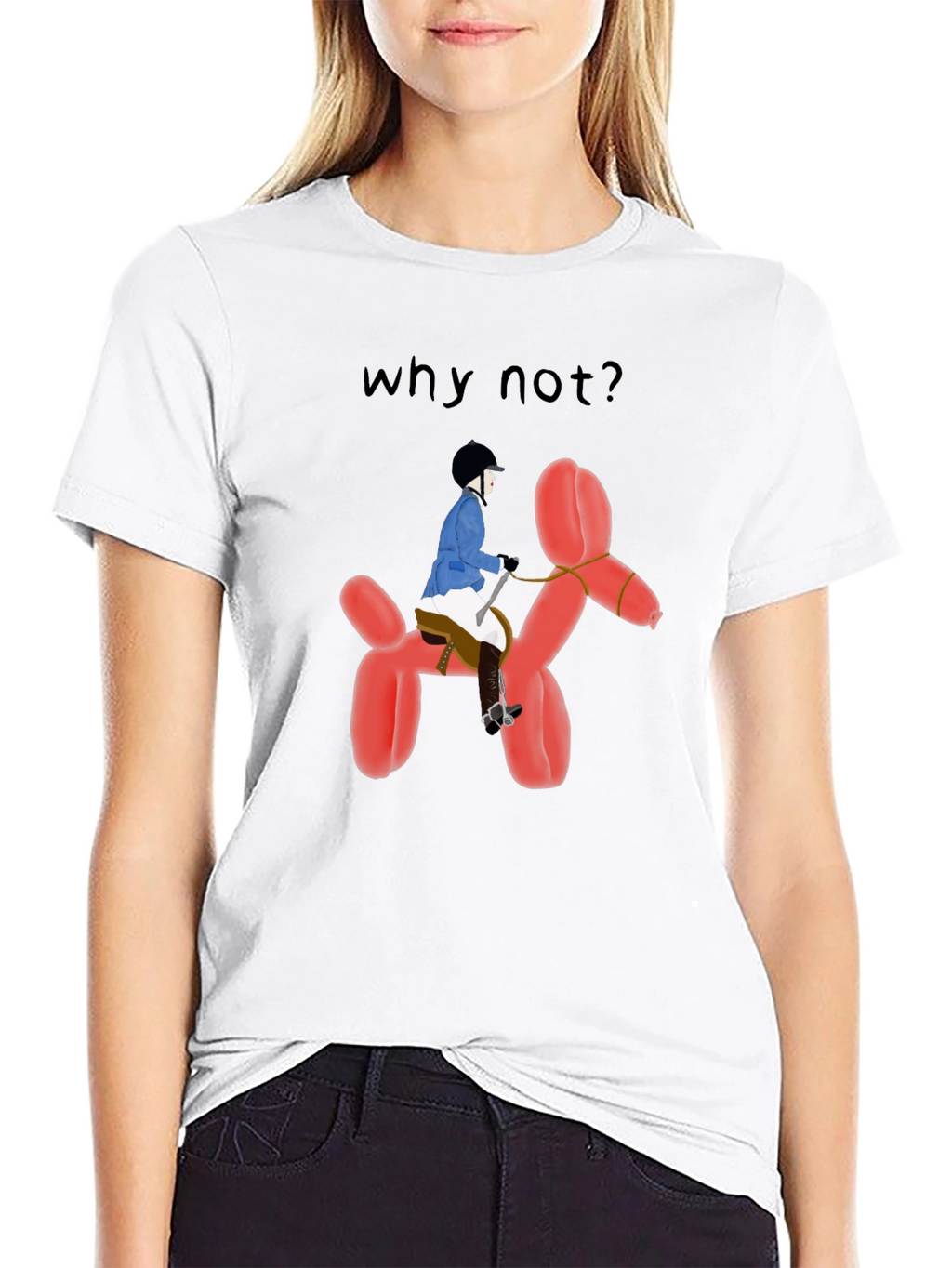 Equestrian Balloon Horse T-Shirt