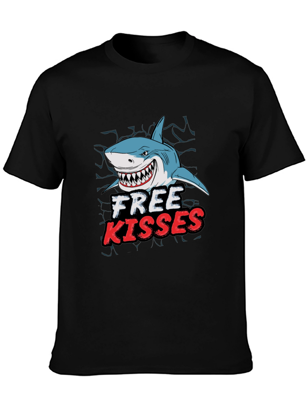 Shark Free Kisses Graphic Tee