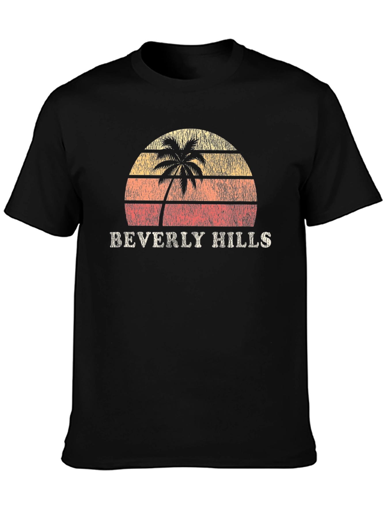 Beverly Hills Retro Palm Tree T-Shirt