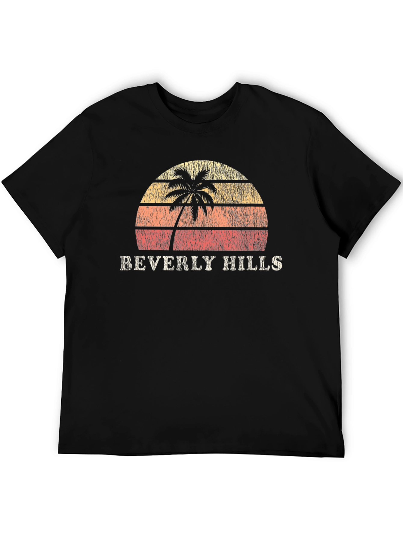 Beverly Hills Retro Palm Tree T-Shirt