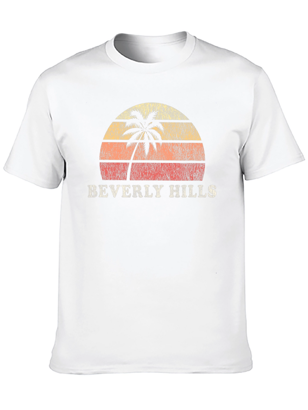 Beverly Hills Retro Palm Tree T-Shirt