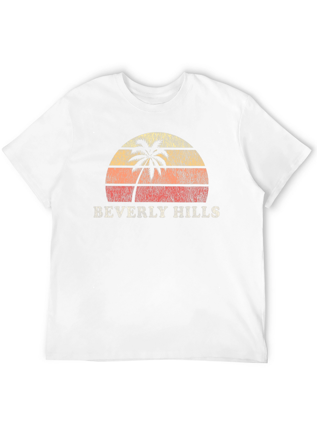 Beverly Hills Retro Palm Tree T-Shirt