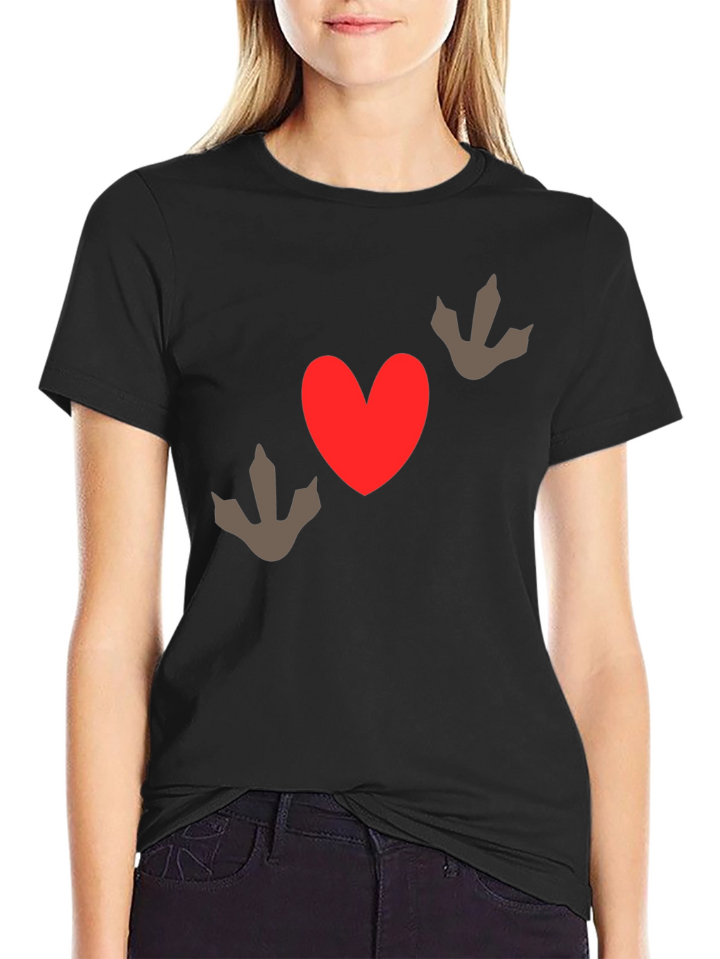 Dino Heart T-Shirt - Love Dinosaurs!