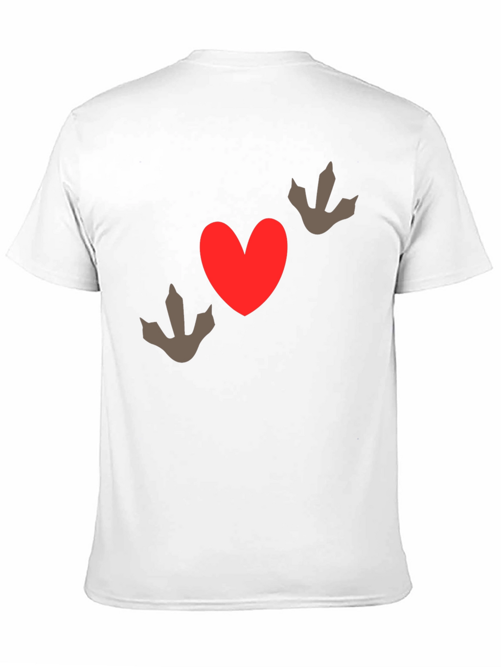 Dino Heart T-Shirt - Love Dinosaurs!