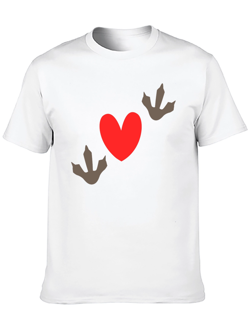 Dino Heart T-Shirt - Love Dinosaurs!