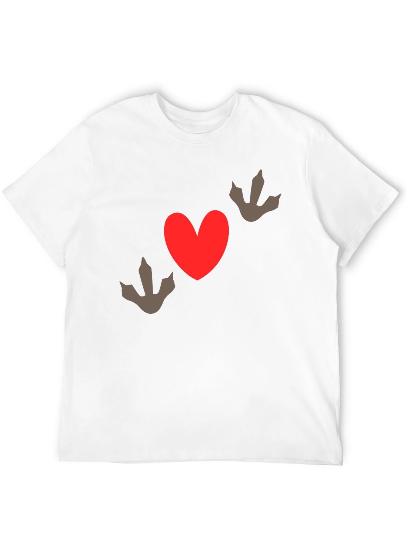 Dino Heart T-Shirt - Love Dinosaurs!