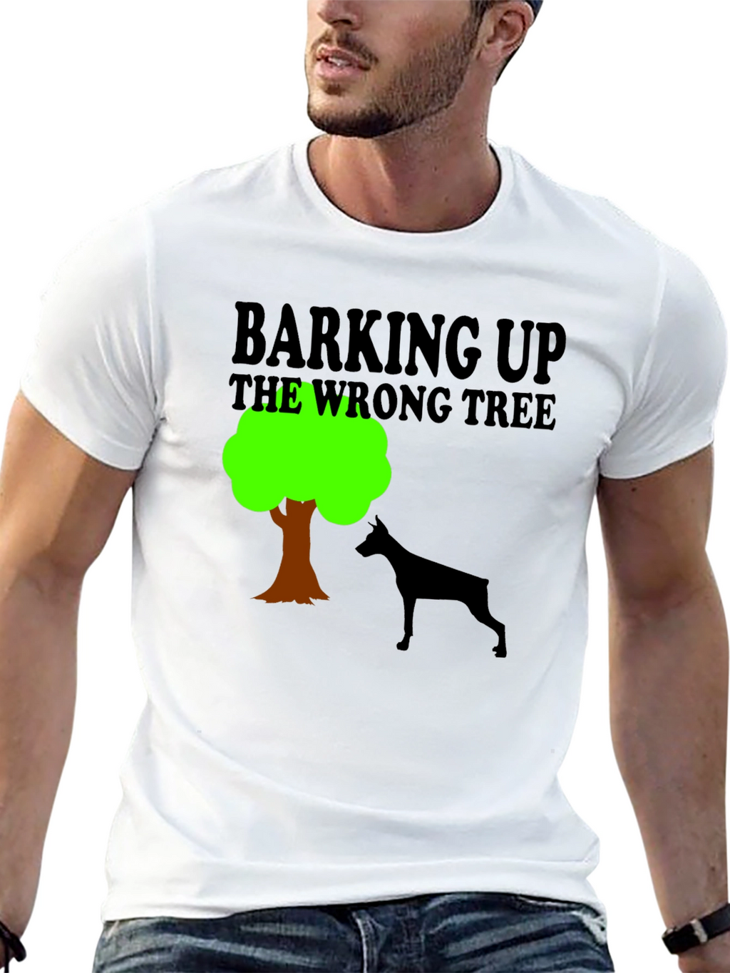 Barking Up the Wrong Tree Graphic Tee