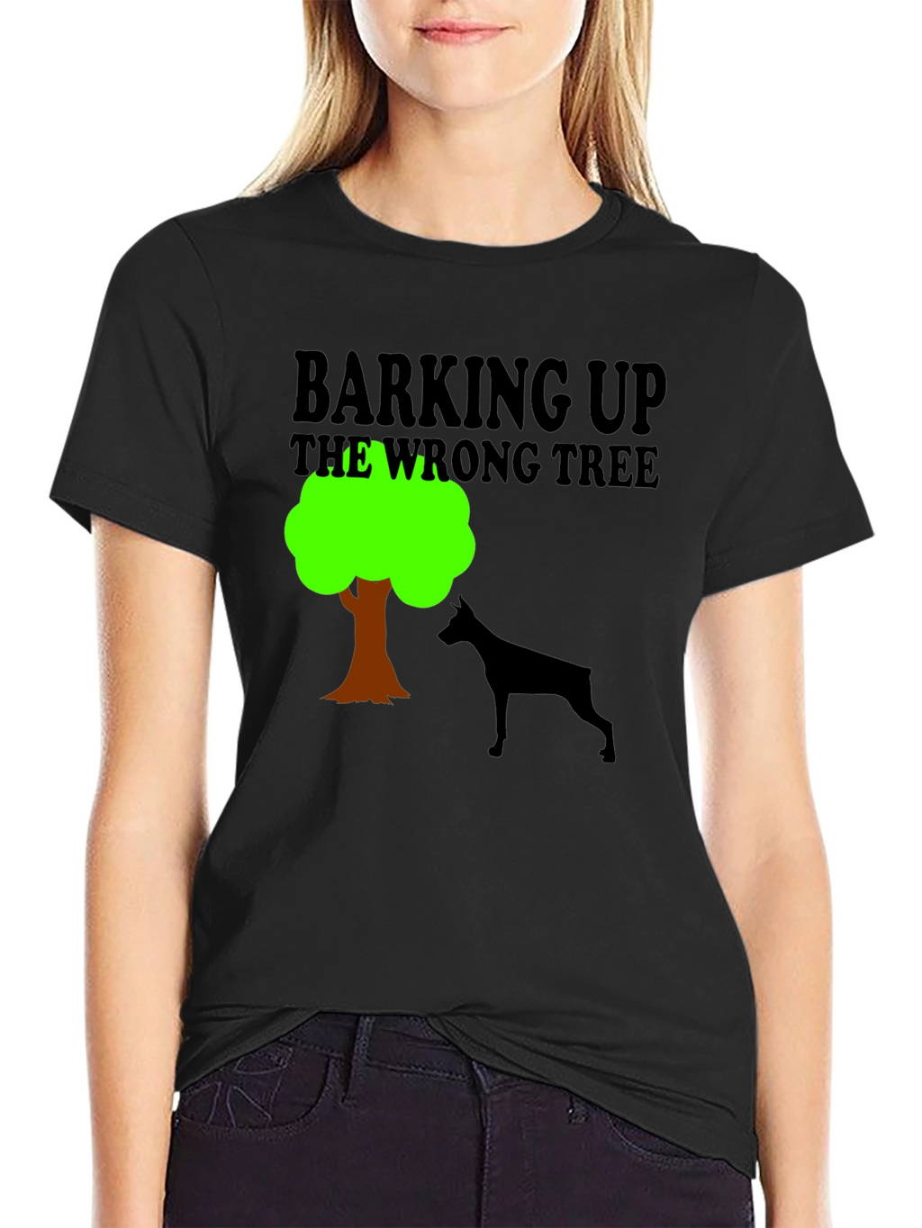Barking Up the Wrong Tree Graphic Tee
