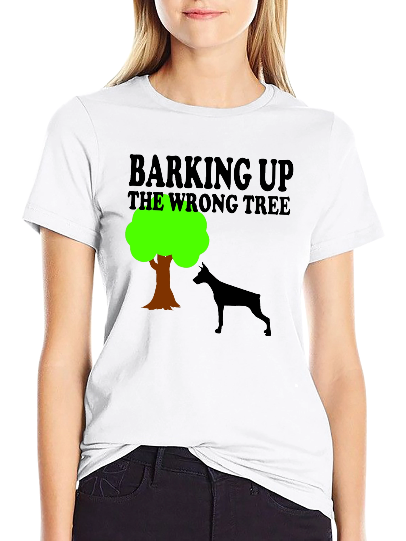 Barking Up the Wrong Tree Graphic Tee