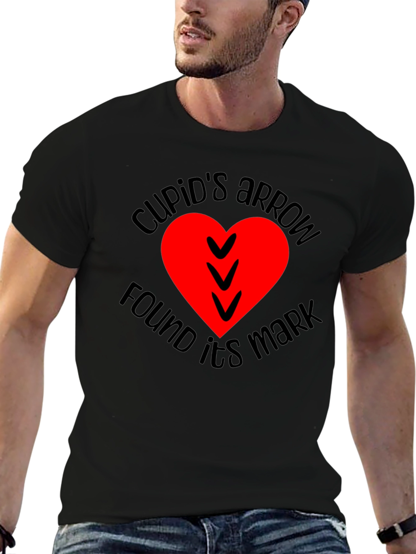 Cupids Arrow Heart T-Shirt