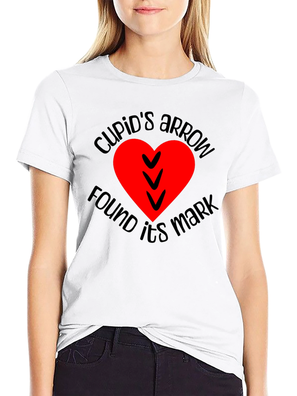 Cupids Arrow Heart T-Shirt