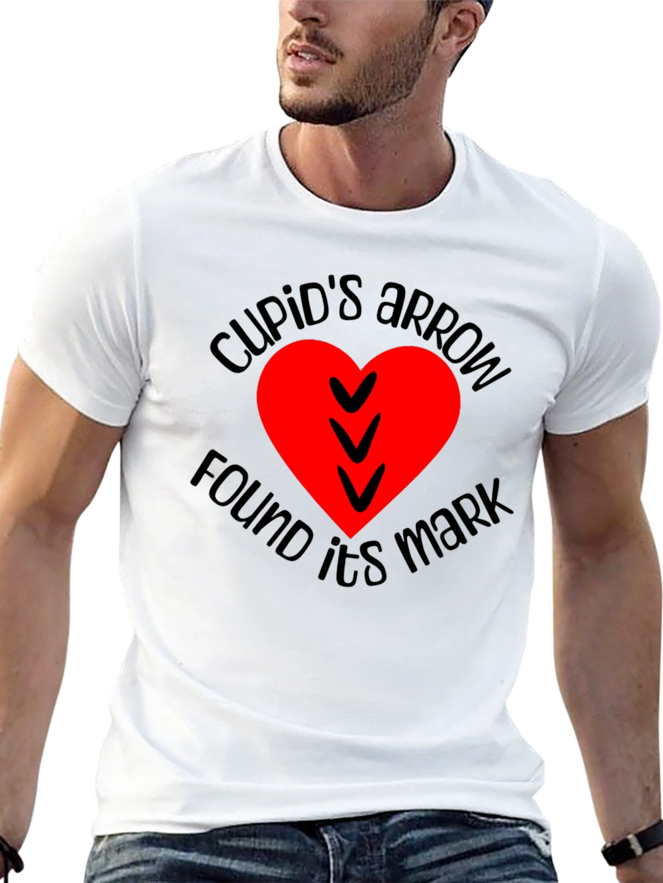 Cupids Arrow Heart T-Shirt