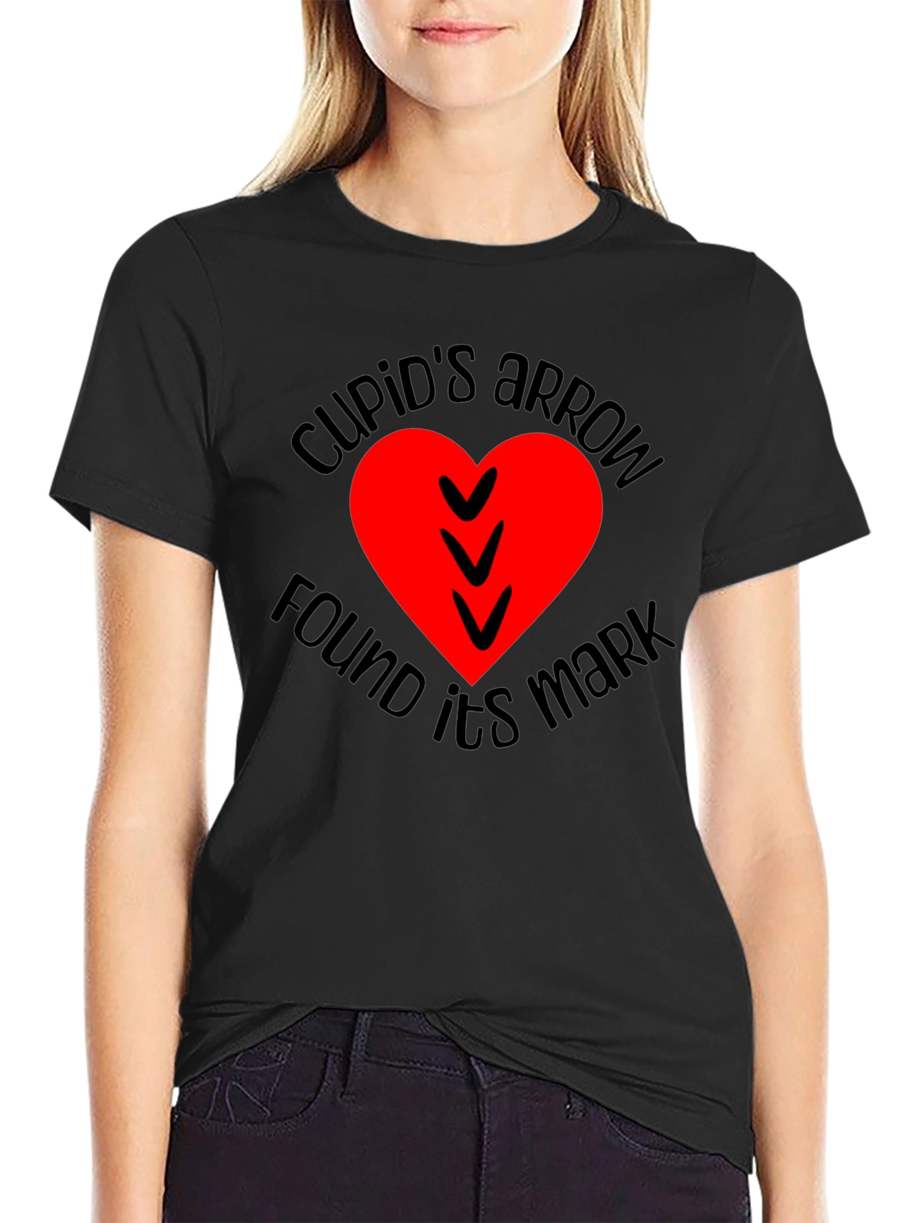 Cupids Arrow Heart T-Shirt