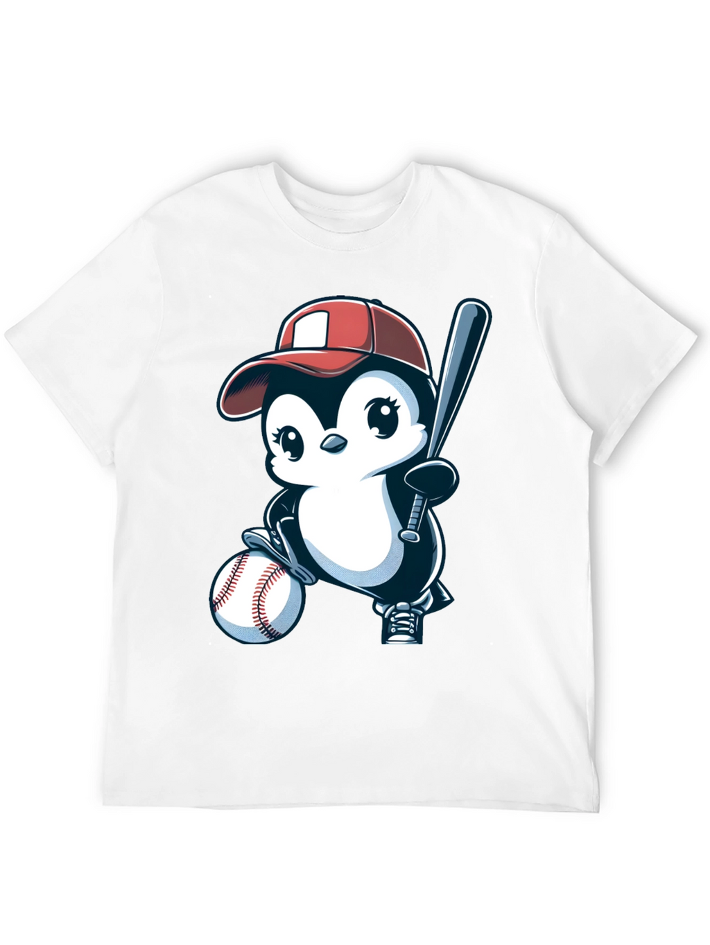 Baseball Penguin T-Shirt
