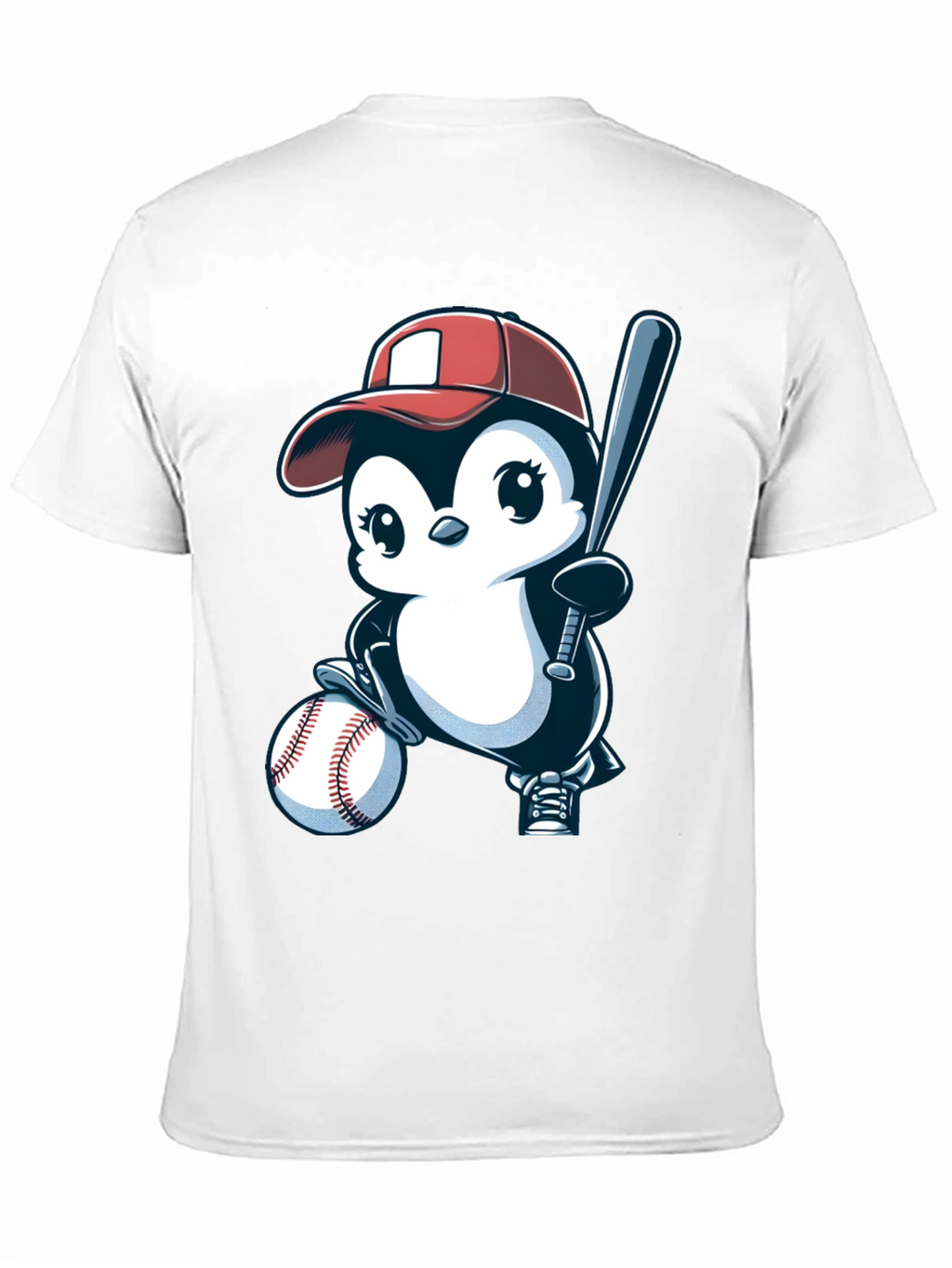 Baseball Penguin T-Shirt