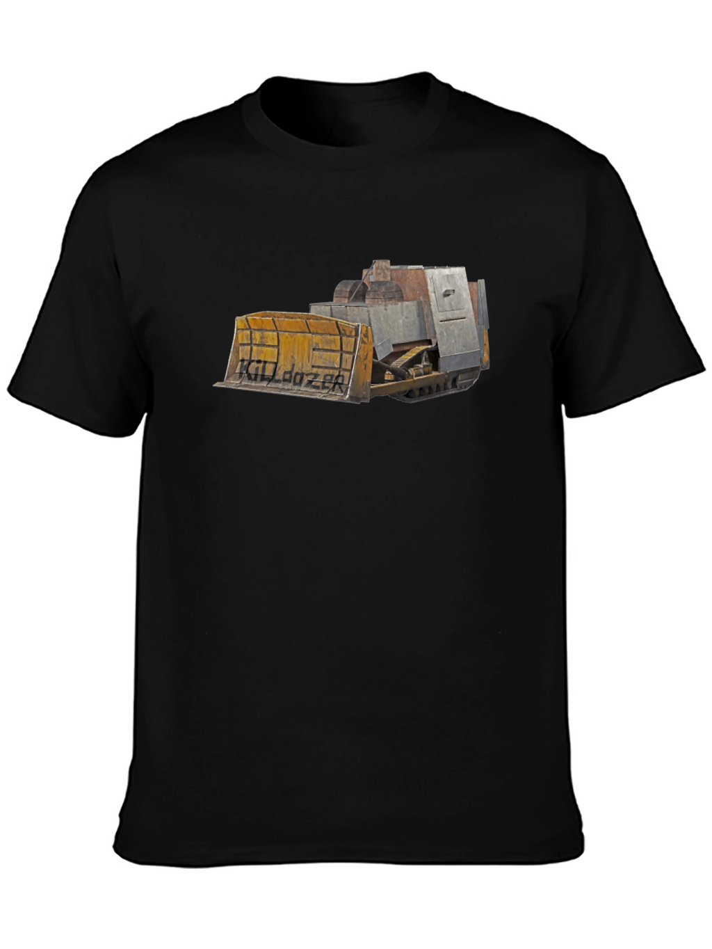 Killdozer Graphic T-Shirt - Black Cotton Tee