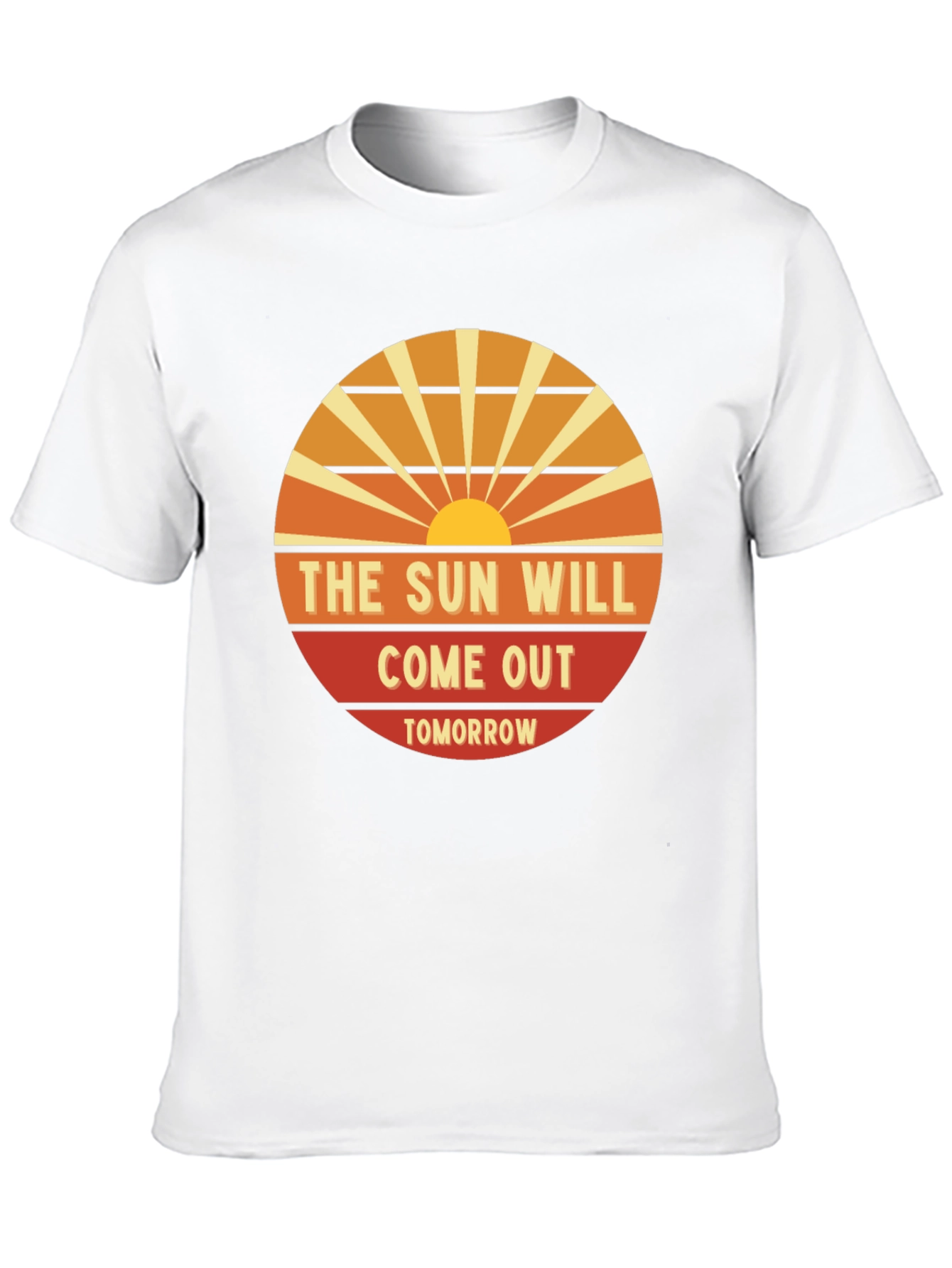 Optimistic Graphic Tee - The Sun Will Come Out Tomorrow