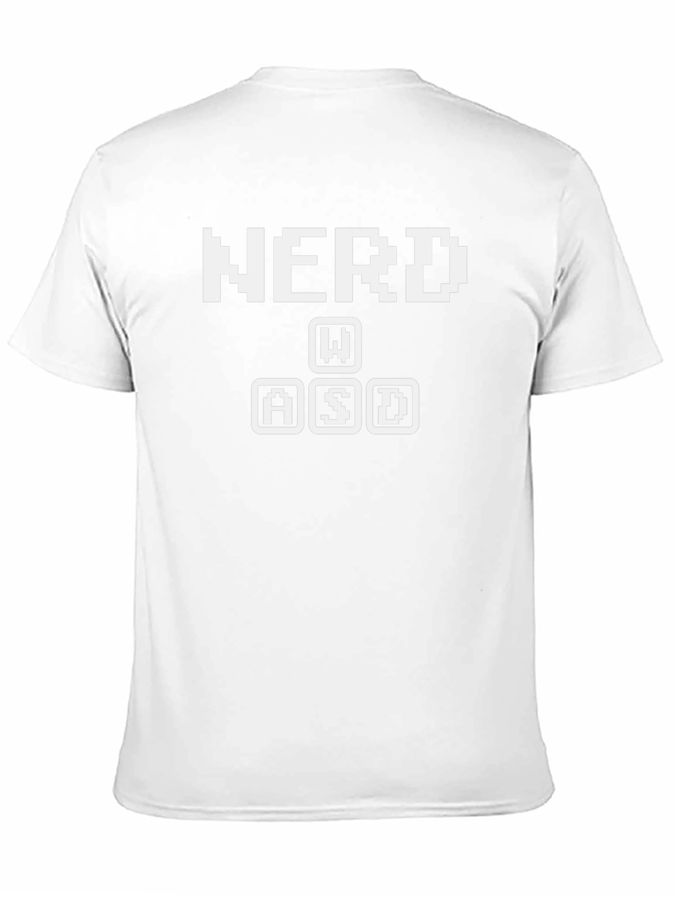 Nerd WASD Gaming T-Shirt - Black