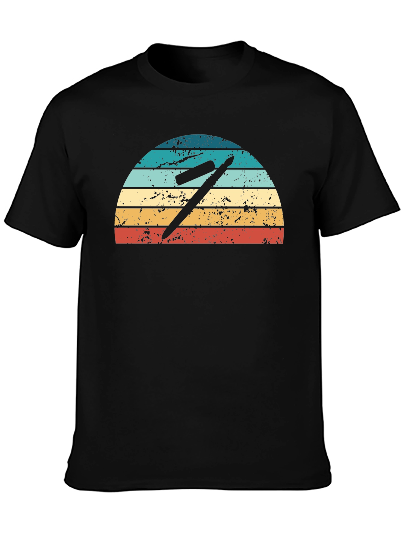 Retro Drummer T-Shirt - Vintage Music Lover Tee