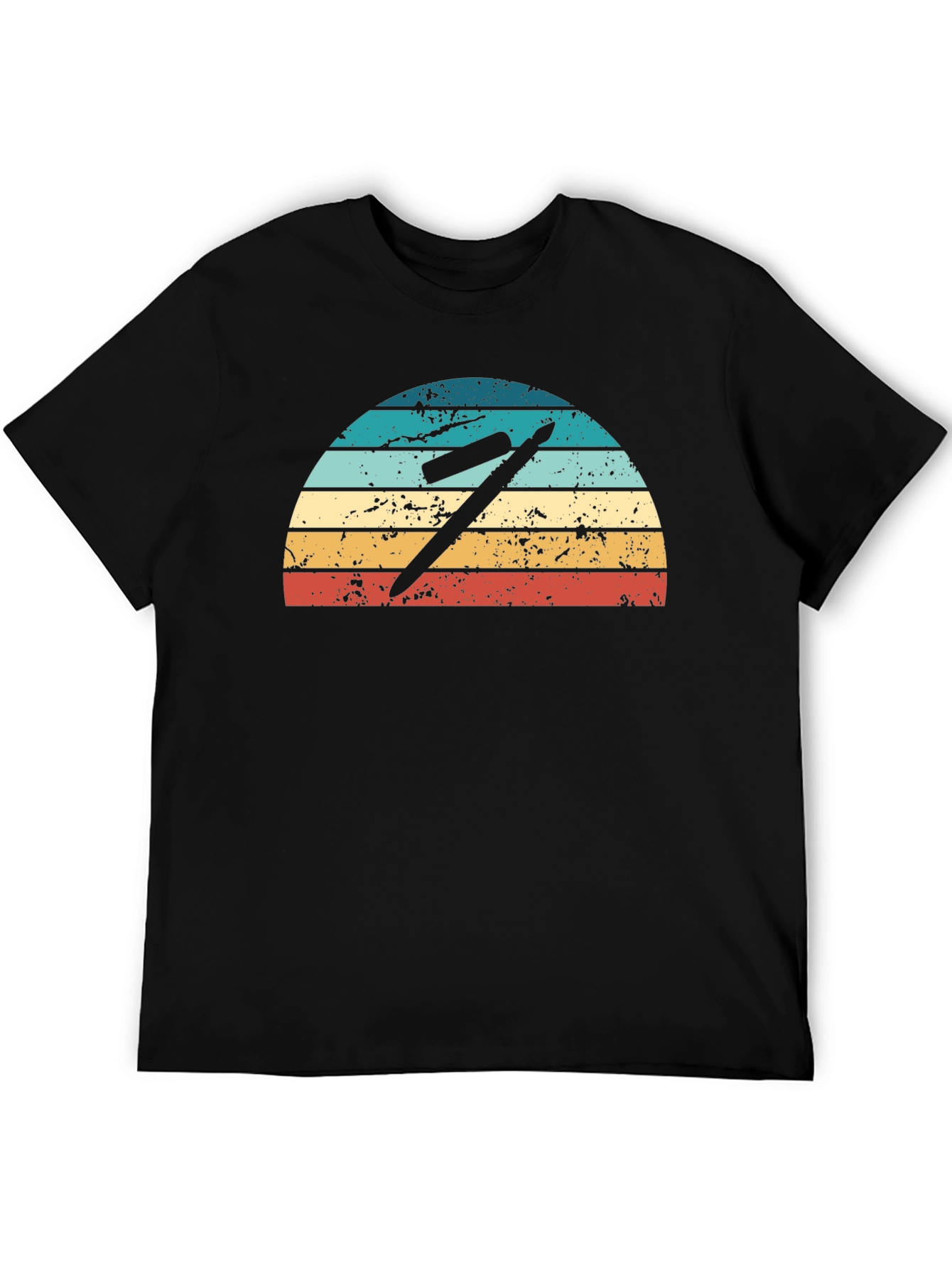Retro Drummer T-Shirt - Vintage Music Lover Tee