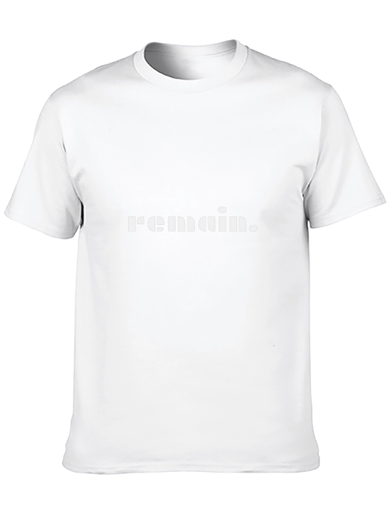 Remain Graphic Tee - Classic Black T-Shirt