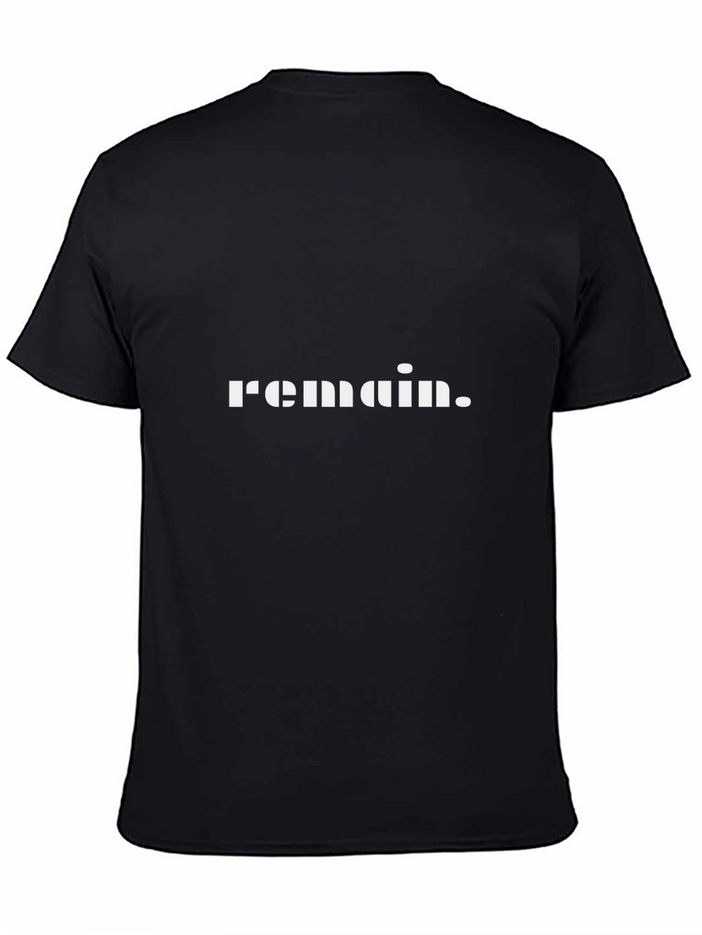 Remain Graphic Tee - Classic Black T-Shirt
