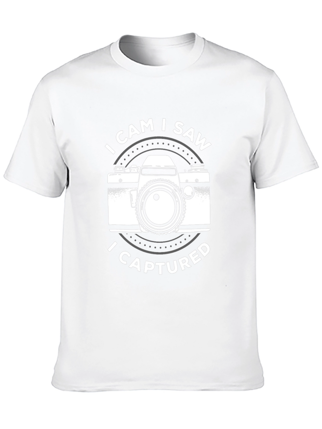 I Cam I Saw I Captured Photographer T-Shirt
