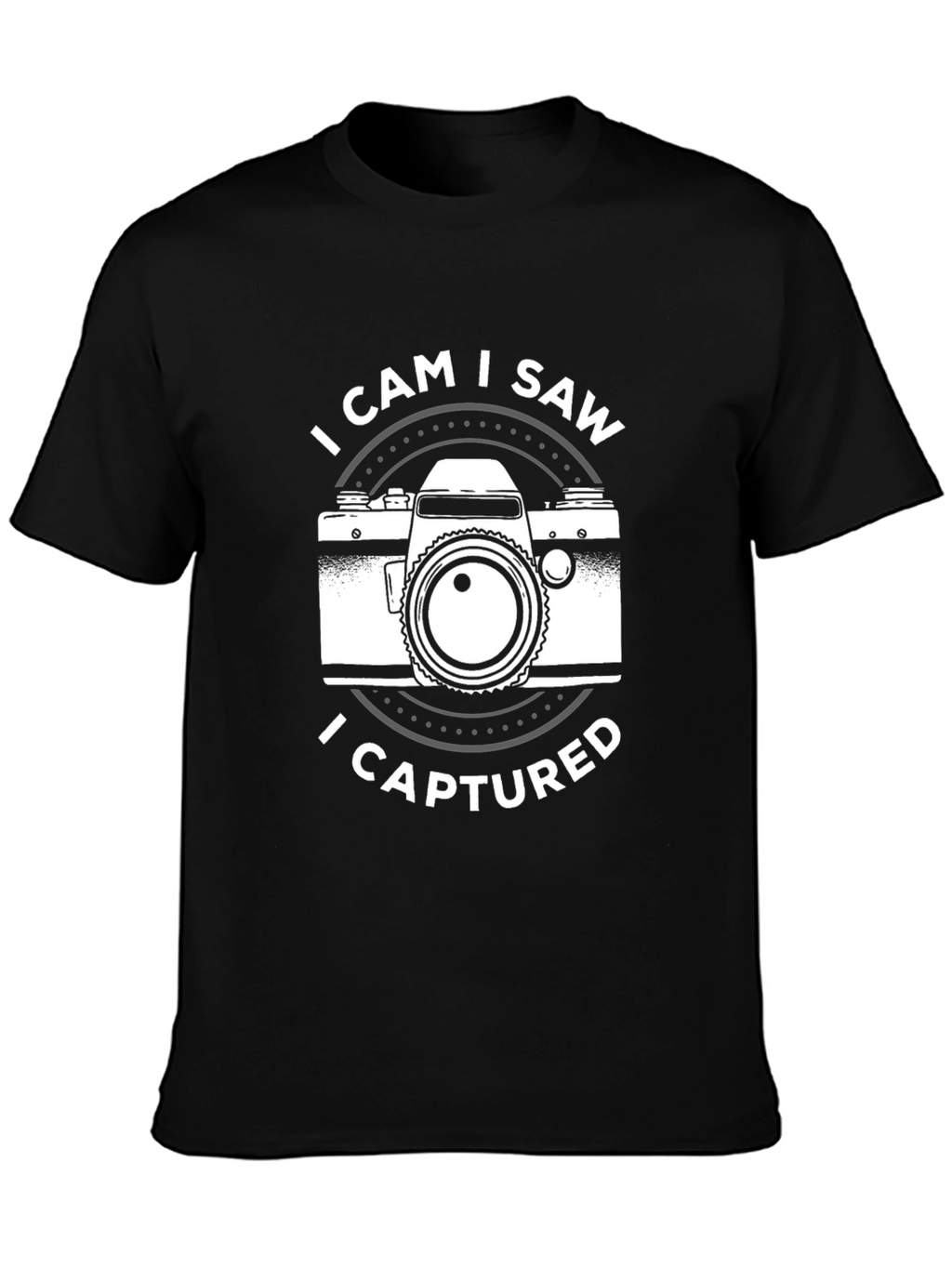 I Cam I Saw I Captured Photographer T-Shirt
