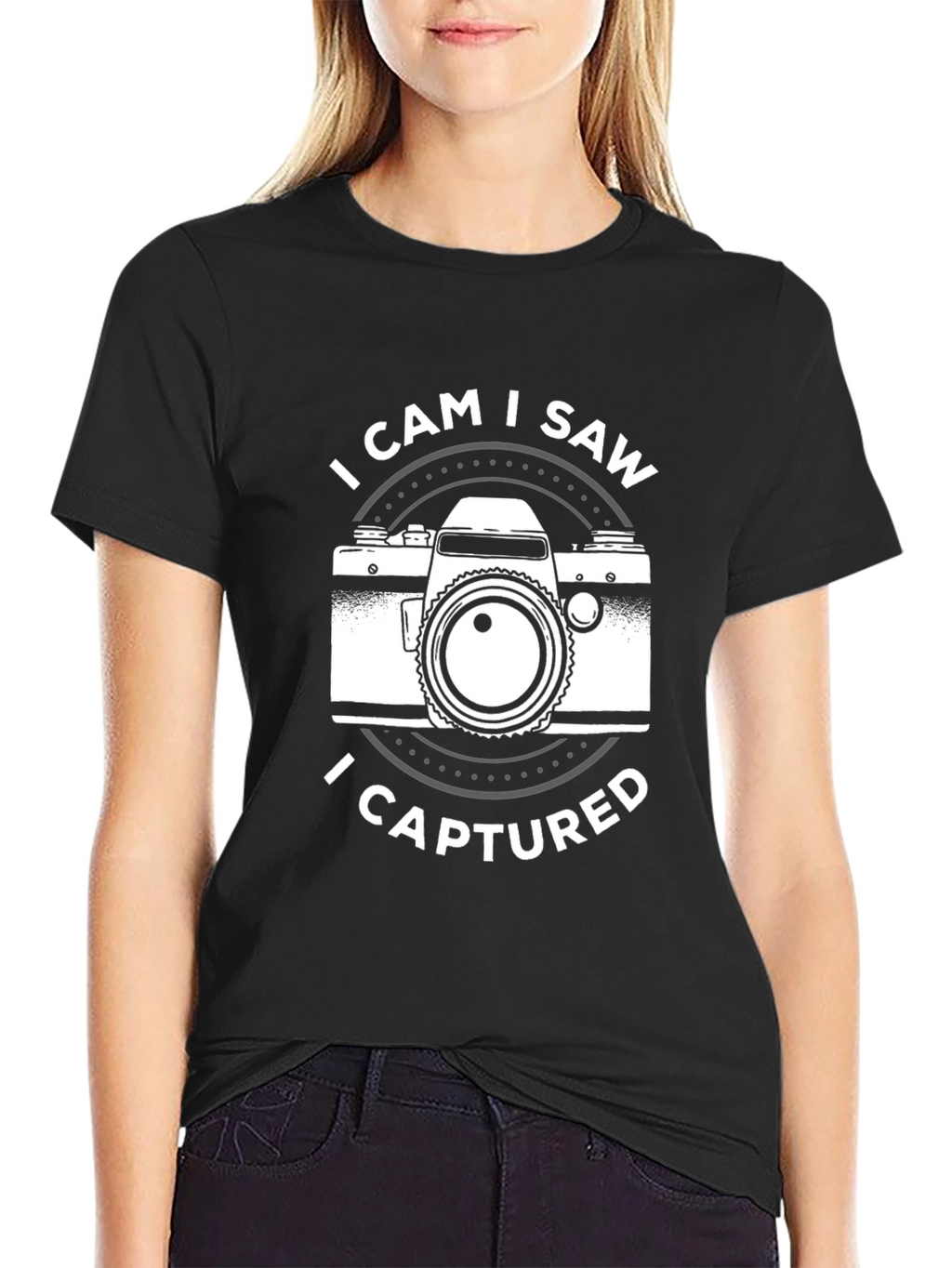 I Cam I Saw I Captured Photographer T-Shirt