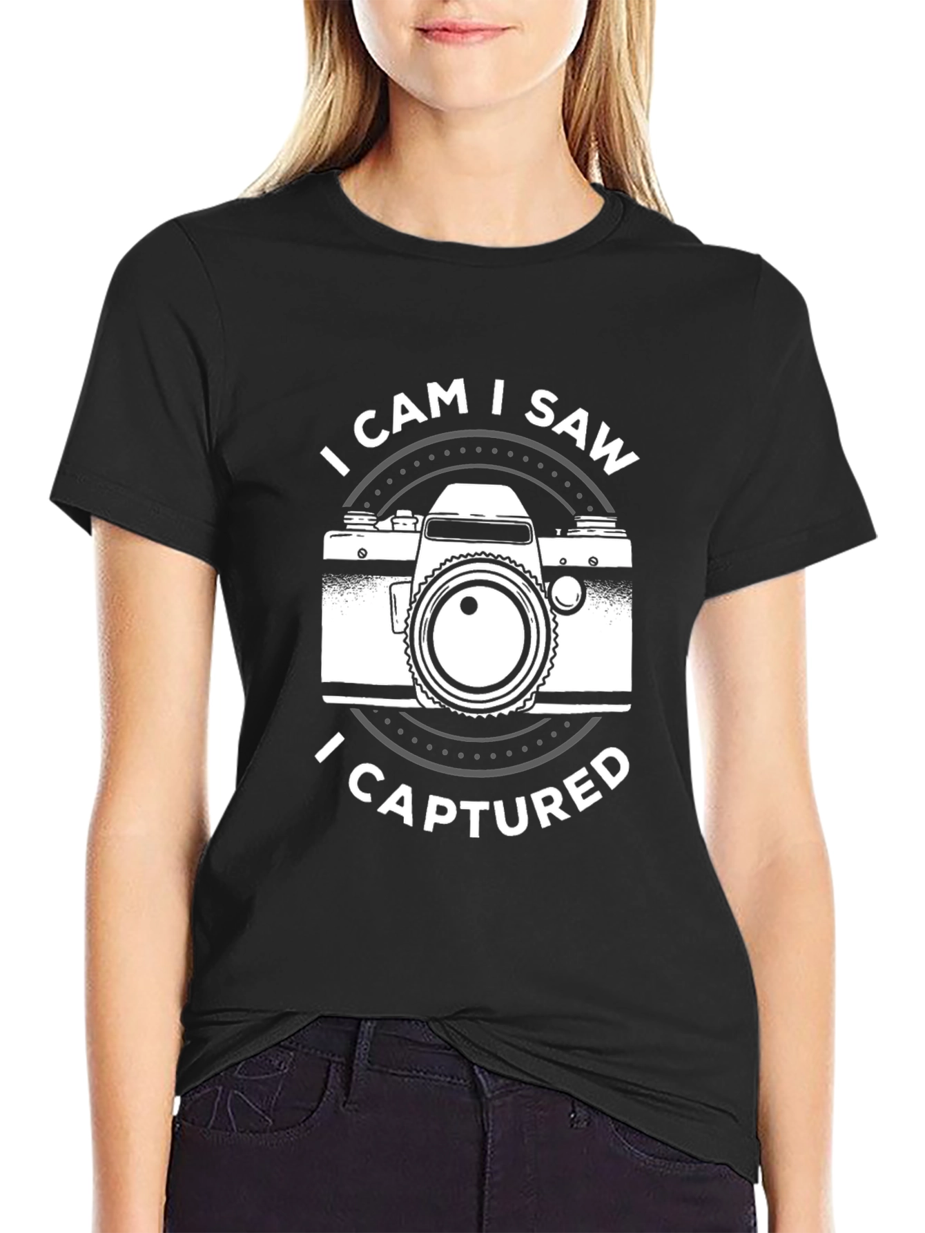 I Cam I Saw I Captured Photographer T-Shirt