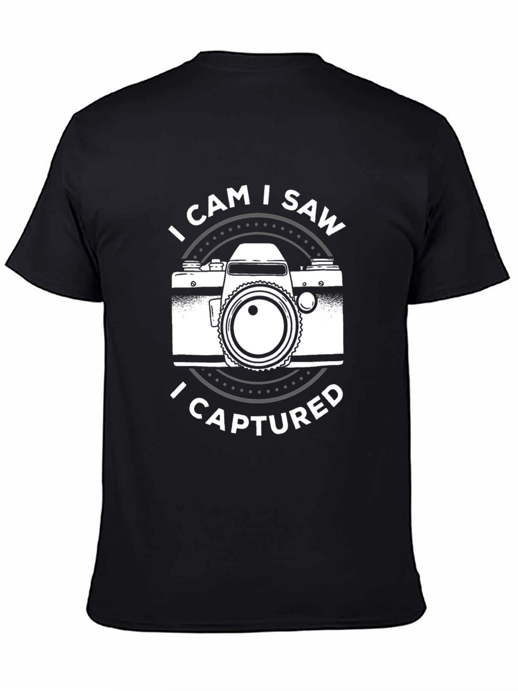 I Cam I Saw I Captured Photographer T-Shirt
