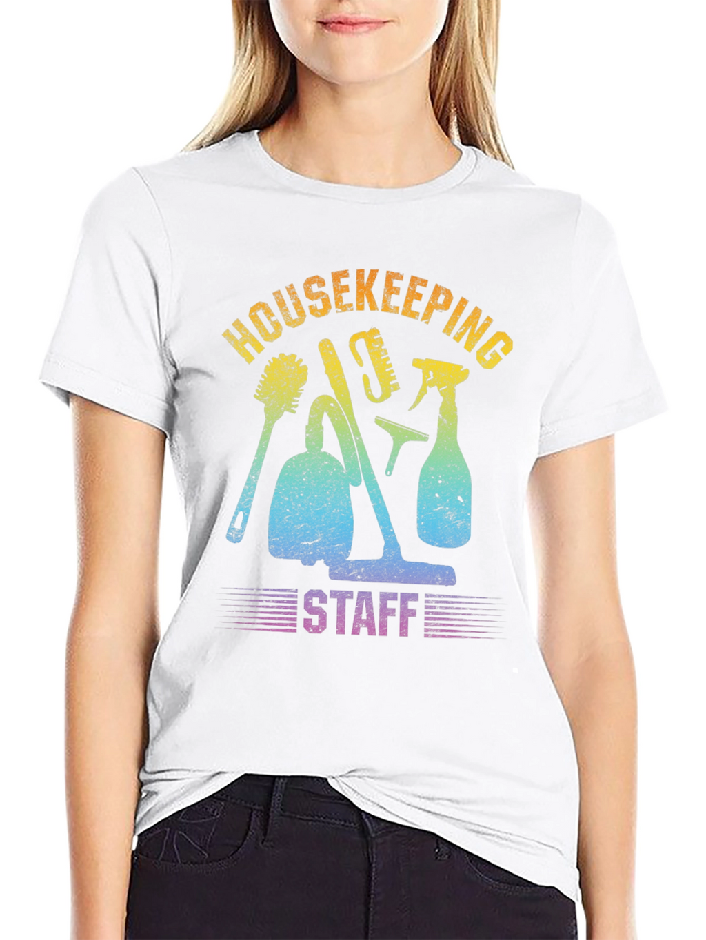 Housekeeping Staff T-Shirt - Cleaning Crew Apparel