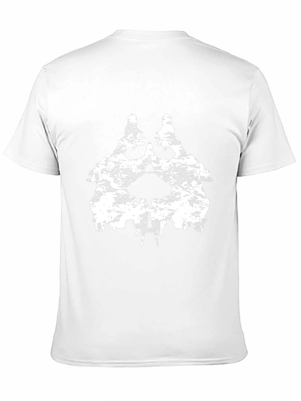Grunge Skull Graphic Black T-Shirt
