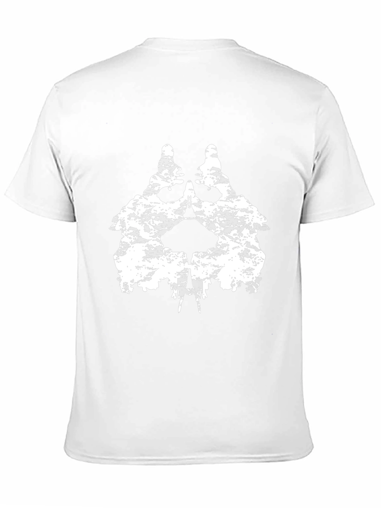 Grunge Skull Graphic Black T-Shirt